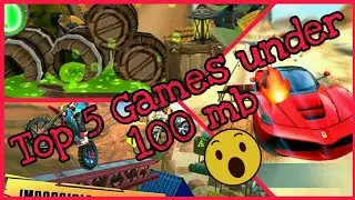 Top 5 Best games under 100 mb for android 2020😊😊🔥 ll Download Now 🤗🤗 ll Link in Discription 👇