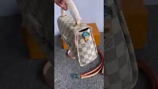 Louis Vuitton Croisette Shoulder Bag Damier Azur #luxury #fashion #tidelocker #luxurybag #viral #lv