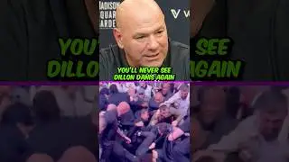❌😳 DANA WHITE REACTS TO INSANE DILLON DANIS VS TEAM KHABIB BRAWL AT UFC 322