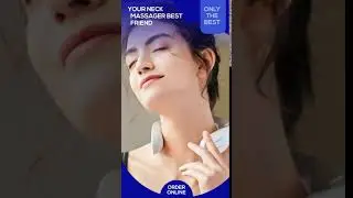 ComBory&trade; Pro 4D Intelligent Wireless Portable Neck Massager