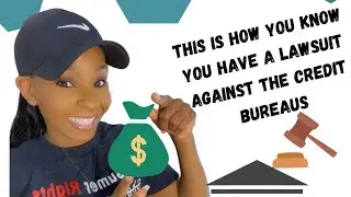 💰 cash settlement 💰 sue under the FCRA when your credit report does not get fixed!!