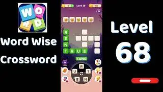 Word Wise Crossword Level 68 Answers 🧠🧩 | Relaxing Crossword Puzzle | SolutionGuruji