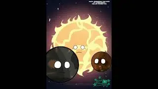 || Theia and Earth collision || SolarBalls animation || @SolarBalls ||