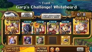 OPTC Garp's Challenge! Whitebeard - STR