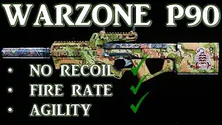 No Recoil P90 Warzone Best Class Setup! (Call of Duty: Modern Warfare)