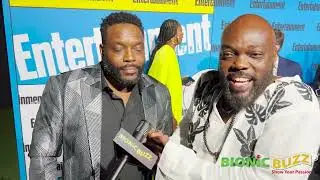 Chad L. Coleman & Peter Macon from The Orville Interview at EW's SDCC 2022 After Party
