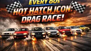EVERY 80s Hot Hatch Icon: DRAG RACE