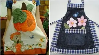 💥Simple and unique patterns handmade apron by pop up fashion 🌺