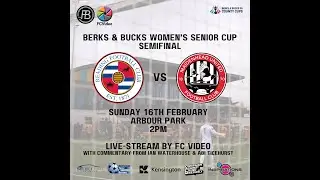 Reading Women vs Maidenhead United Women | Berks & Bucks FA  Women&rsquo;s Senior Cup semi-final