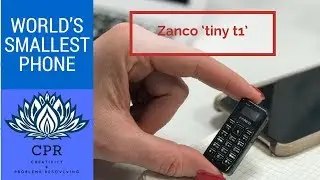 🔬 Zanco &lsquo;tiny t1&rsquo; : world&rsquo;s smallest cell phone 2018