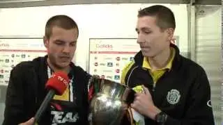 Lokeren wint de beker 2014 -  reacties (TV Oost)
