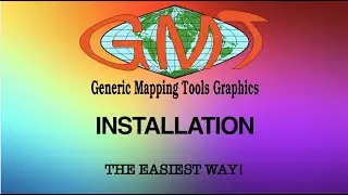 Easiest Way to Install Generic Mapping Tools #GMT #Installation #PyGMT #EarthInversion
