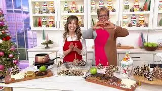 Mrs.Prindable's Choice of 5pc or 10pc Holiday Apples w/ Gift Boxes on QVC