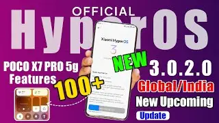 POCO X7 PRO 5G HyperOS 3.0 & Android 16 New 100+ Update in India 🎉 Big Update with New Features