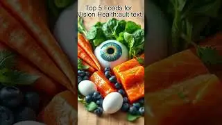 Top 5 Foods for Vision Health :#EyeHealth #HealthyVision #FoodsForEyes