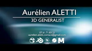 Aur&eacute;lien ALETTI | DEMO REEL- Environment, Lighting & Compositing 3D Artist - Janvier 2026