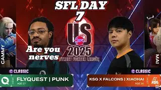 SFL Day 7 ▰ Punk ( Cammy ) vs Xiaohai ( Mai ) ▰ Street Fighter League US 2025 ▰ SF6