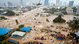 Philippines IS SINKING &mdash; 375,000+ Flee as Monster Floods Destroy Homes & Cars! 🚨