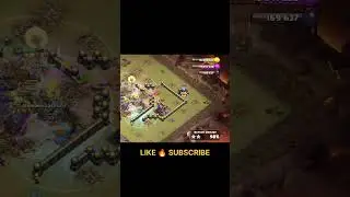 TH18 King Clutch Secures 3 Star 👑 | Clash of Clans Shorts