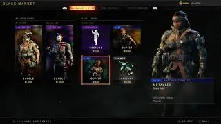 Black Ops 4 - Blackjack's Shop November 19th 2018! NEW Daily Item Shop!