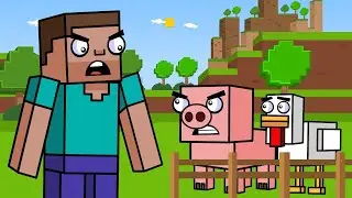 ФЕРМА ЖИВОТНЫХ | Block Squad [Minecraft анимация на русском]