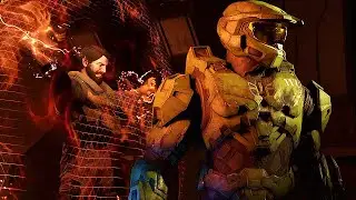 Saving The Pilot Echo 216 Scene - Halo Infinite