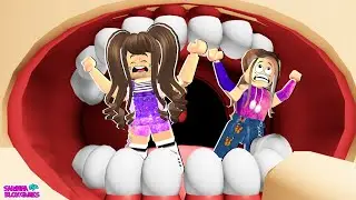 ENGOLIDAS PELA MENINA GIGANTE!! Get Eaten By a Giant Girl! Roblox