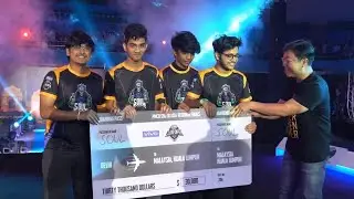 PMCO south Asia final award ceremony  Entity Gaming is champion