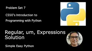 Regular, um, Expressions Solution CS50P &ndash; Problem Set 7