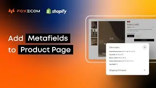 Customize Product Pages for Unique Content with Metafields (No Code!) | Shopify tutorial by FoxEcom