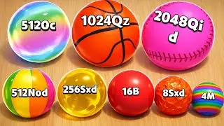 😂 Blob Merge 3D INFINITY 🧊 Jelly 2048 & 4096 ♾️ 🆚 Huggy Wuggy Story 2048 ASMR Gameplay Ep-203