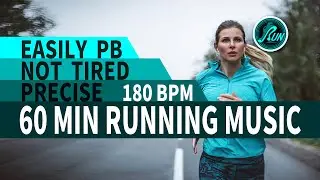 🌿Easily PB｜Not tired｜Precise 180 BPM｜60 MIN Running Music｜#95｜柒零夜跑