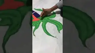 Satisfying Color Separation Video | ASMR Video | Rangoli Colors | #Shorts