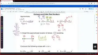 Compare and Order Real Numbers