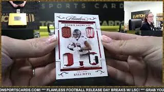 ONE OF ONE SHIELD!! 2021 Panini Flawless Football Hobby 1 Box Break #1   LEFT SIDE SERIAL #'S