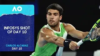 Carlos Alcaraz in Cruise Control! | Infosys Shot of Day 10 | Australian Open 2026