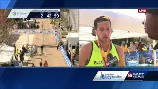 Peter Kazery wins 2020 Mississippi Blues Marathon