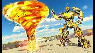 Tornado Robot Transforming Games: Robot Wars android Mobile Game Play || Million Games|| Best Game