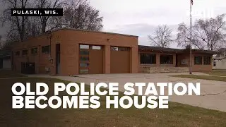 Unusual home on the market: Former police station and village hall in Wisconsin