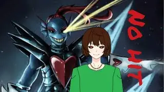Undertale undyne no hit luta completa #undertale #tobyfox #chara #undyne #redandyellow #nohit
