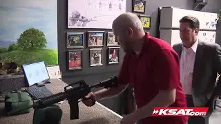 WATCH: KSAT gets inside look, tests Firearms Training Simulator inside Center for the Intrepid