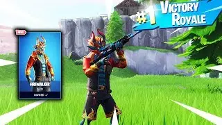 New FIREWALKER Skin Gameplay In Fortnite Battle Royale..