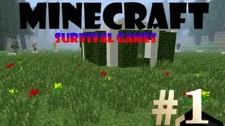 Minecraft Hunger Games Survival Episode 1 Iron Sword and Chestplate All in one Chest!