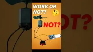 Fan Without Battery! WORK or NOT? 😲 #shorts