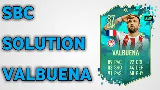 SBC SOLUTION FLASHBACK VALBUENA 87 / PACYBITS 20