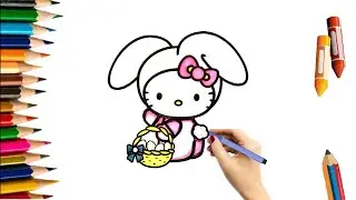 🎀Cute Hello Kitty Easy and Beautiful Drawing / Easy My Melody 💕
