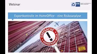 Webinar Homeoffice und Exportkontrolle 10. Sept 2020