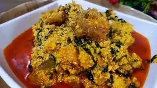 Pocket-Friendly NON-Frying Lumpy Egusi Soup | Student Budget Meal | Single Person Recipe #egusisoup 
