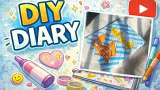  Easy Handmade Diary Cover Ideas ✨#diy diary @Urf Annapurna 