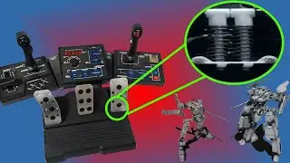 How to One Spring Mod a Blue Set of Steel Battalion Foot Pedals